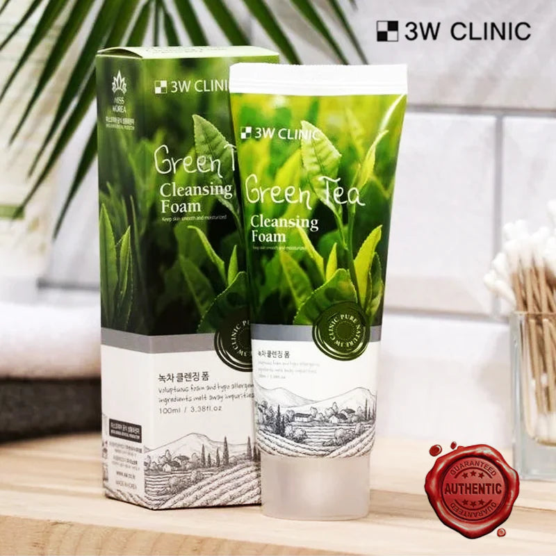3W CLINIC cleansing foam