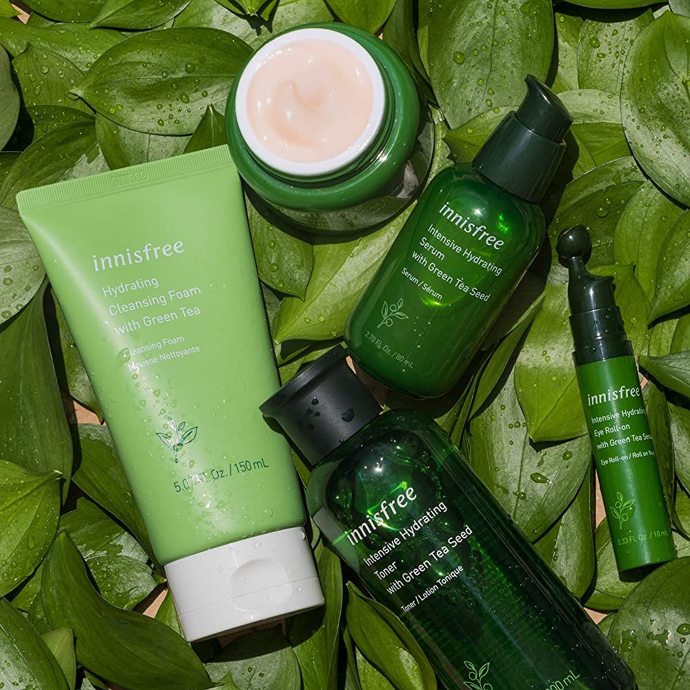 innisfree Green Tea Hydrating Cleansing Foam