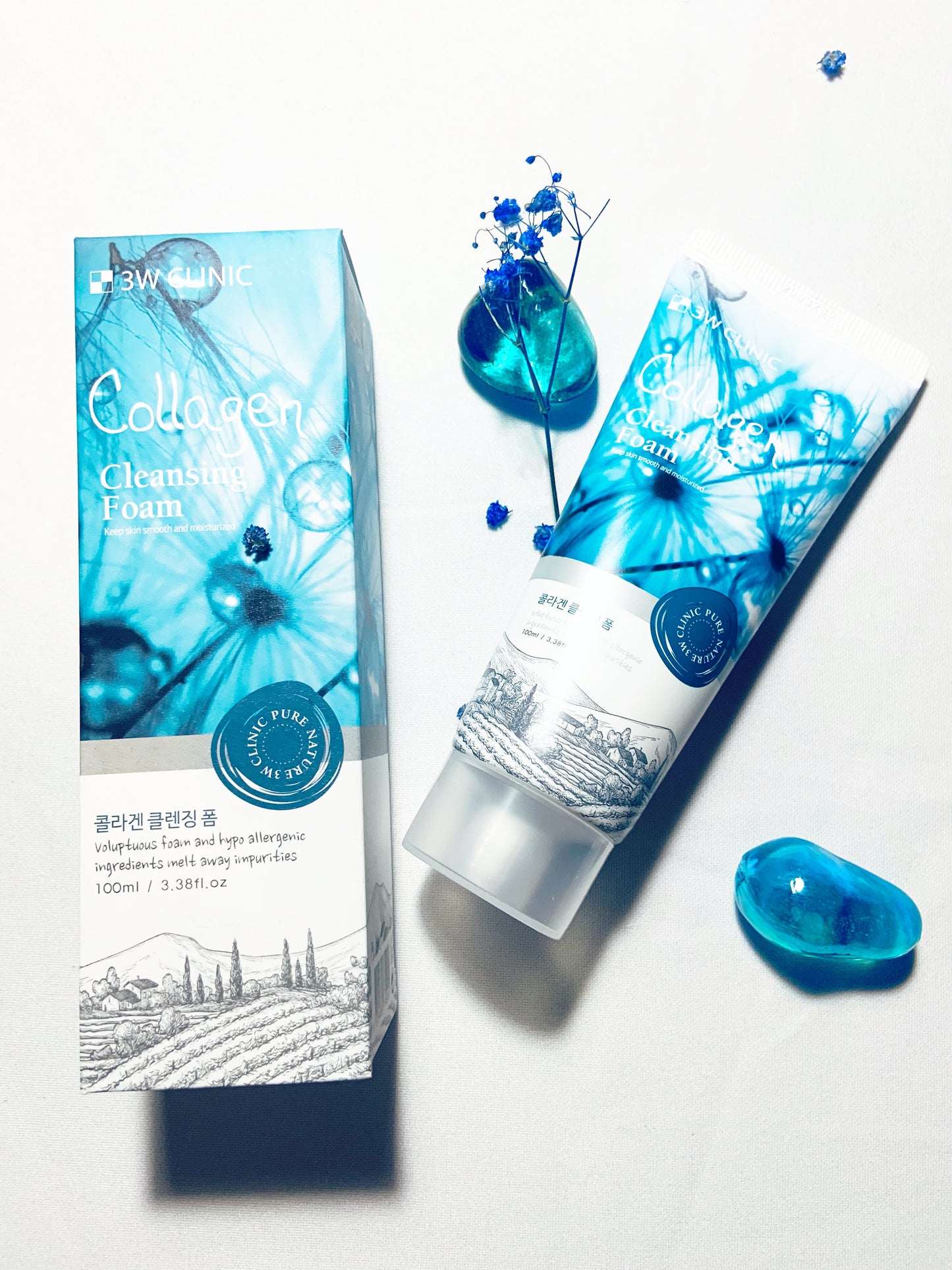 3W CLINIC cleansing foam